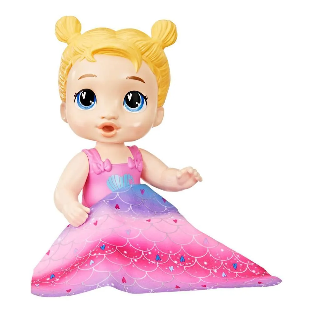 Boneca Baby Alive Sereia Splash Harper Hugs Hasbro - G1477