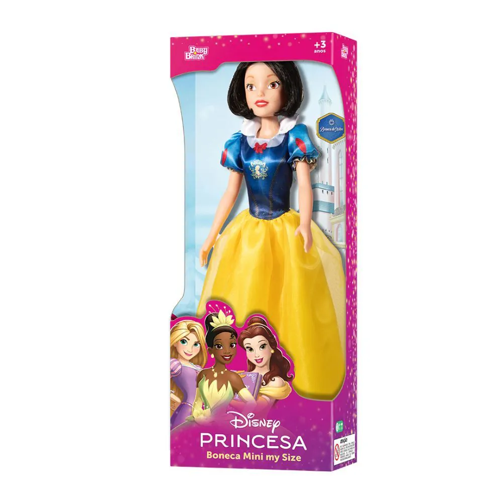Boneca Branca de Neve Mini My Size Novabrink - 1764