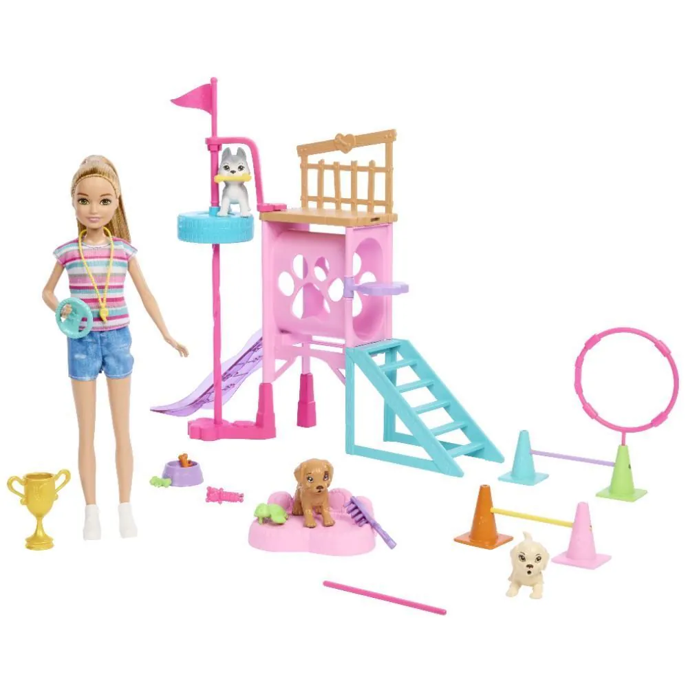 Boneca Stacie Treinadora de Cachorrinhos Mattel