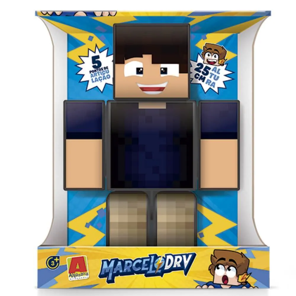 Boneco Marcelo Drv Algazarra Brinquedos - 3.03.1287