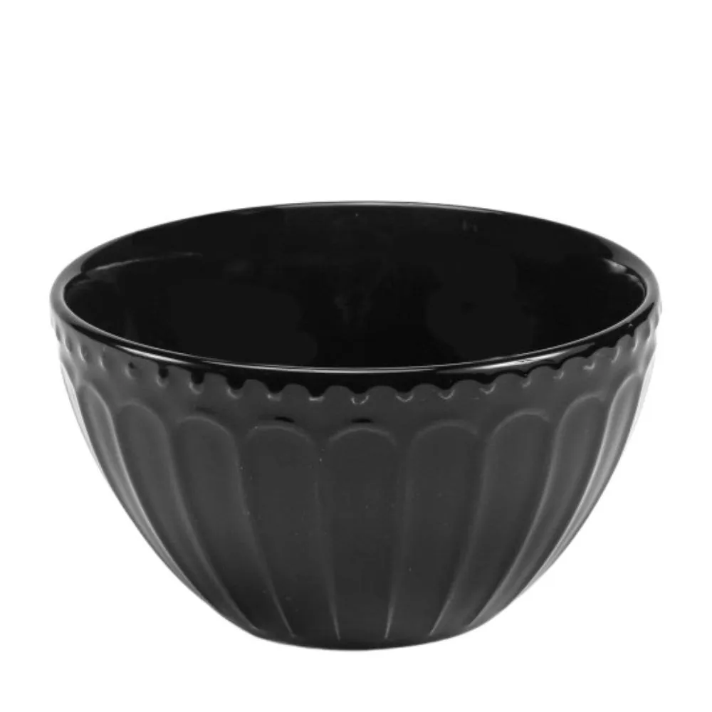 Bowl Cerâmica Vintage 550Ml - Preto