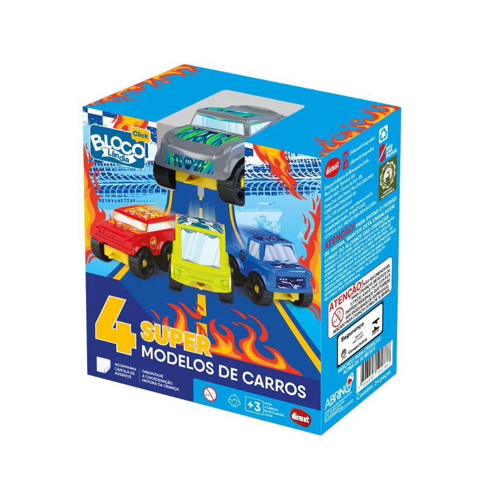 Box Carros Blocolândia Dismat - XK116