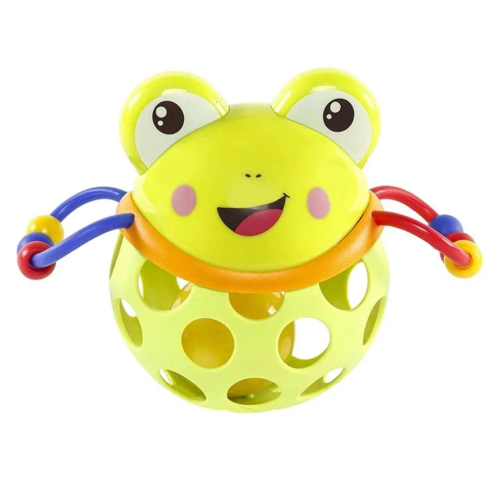 Brinquedo de Bebê Chocalho Sapo Baby - HBR0769