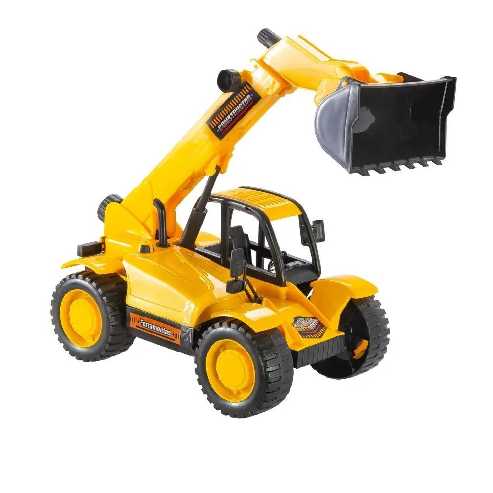 Brinquedo Trator Constructor Bs Toys - Amarelo