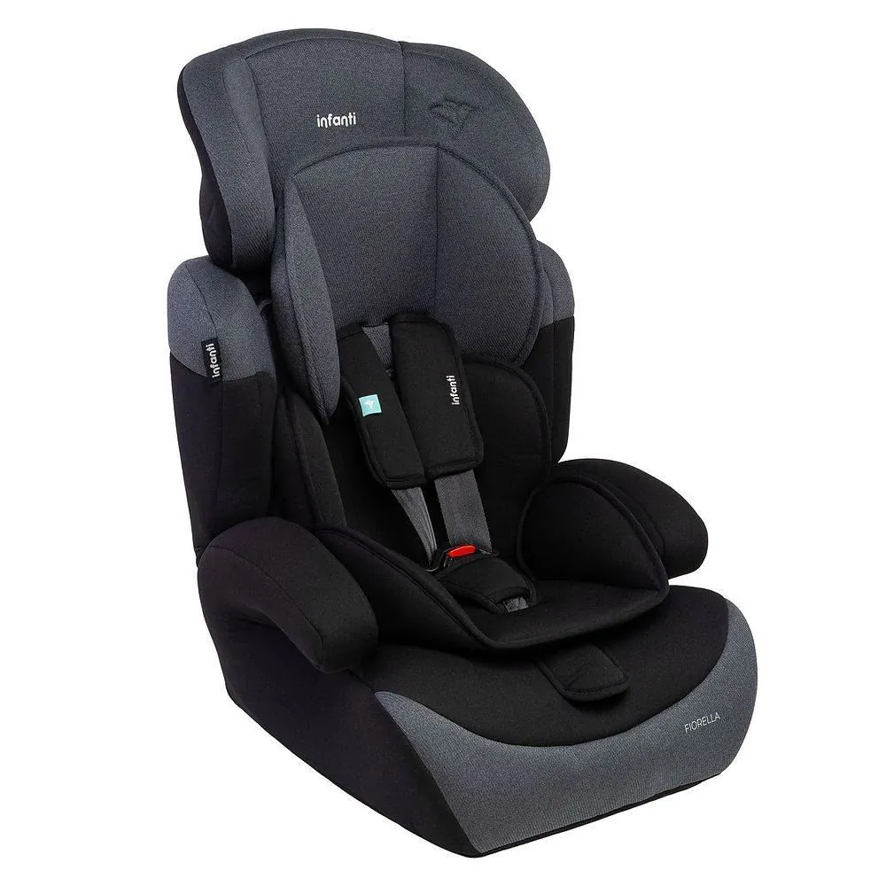 Cadeira para Carro 9 a 36Kg 2 em 1 Fiorella Infanti - Grafite