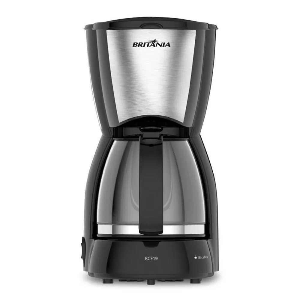 Cafeteira Elétrica Britânia 18 Cafezinhos BCF19A