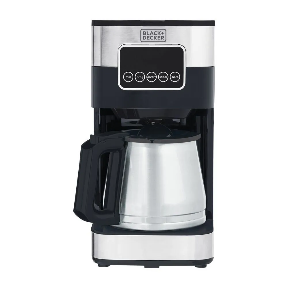 Cafeteira Elétrica Programável Black+Decker CM350G Inox 900W