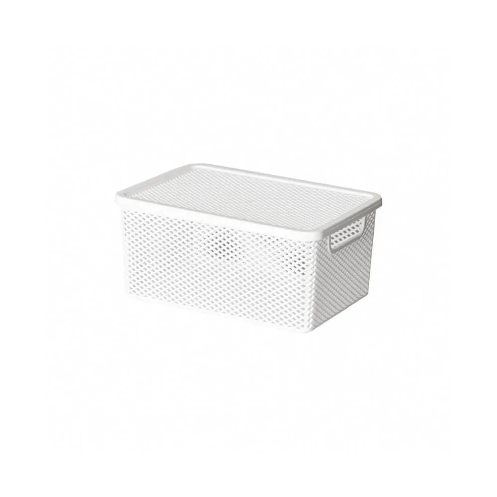 Caixa Organizadora com Tampa Linea Paramount 1,5 Litro - Branco