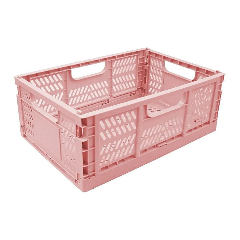 Caixa Organizadora Dobrável 2,5 Litros - Rosa