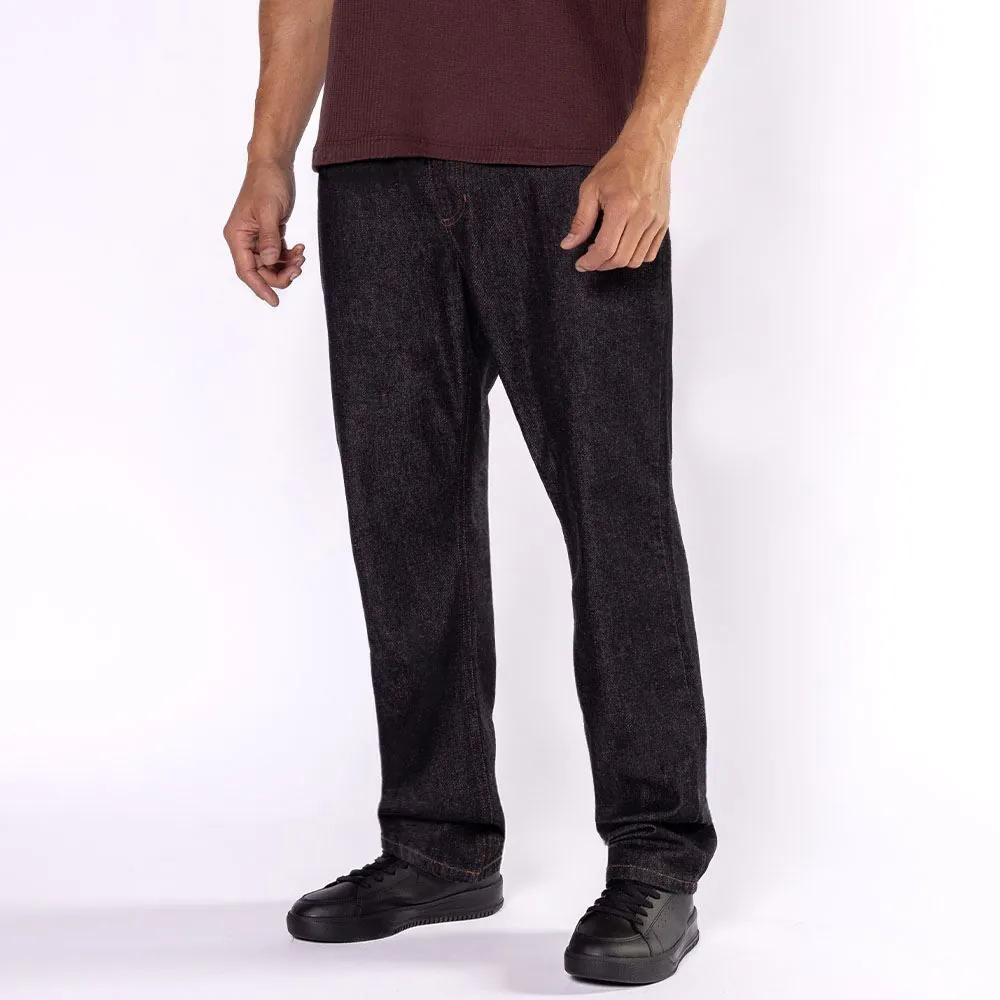 Calça Jeans Masculina Reta Thing Preto
