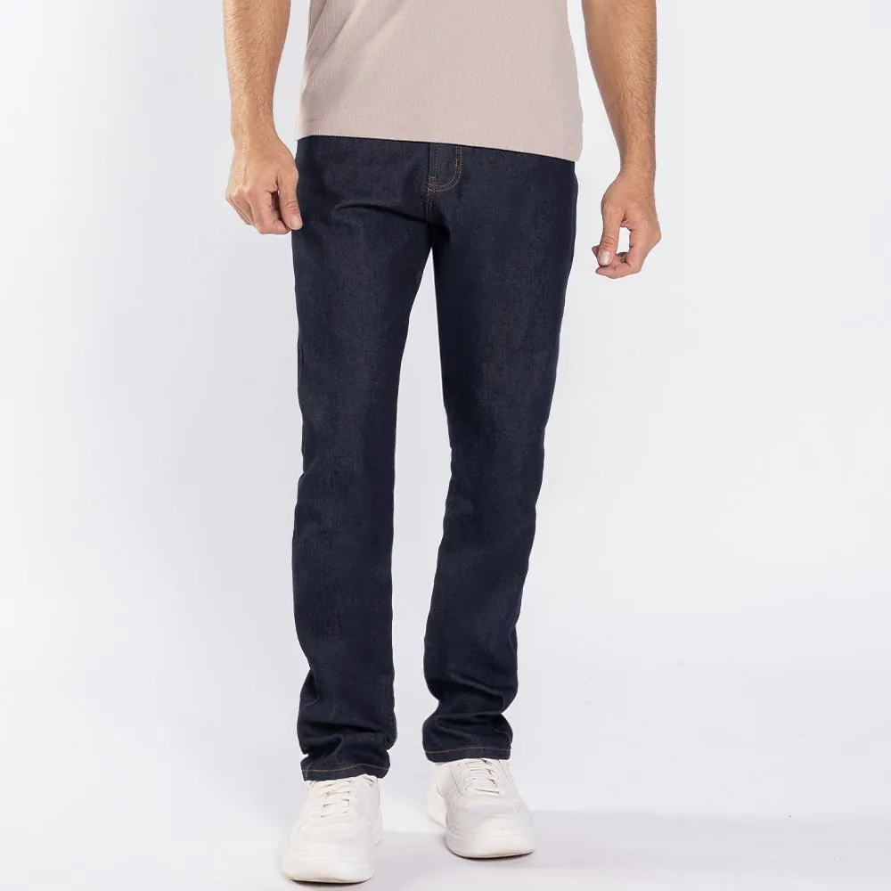 Calça Jeans Masculina Slim Marc Alain Azul Escuro