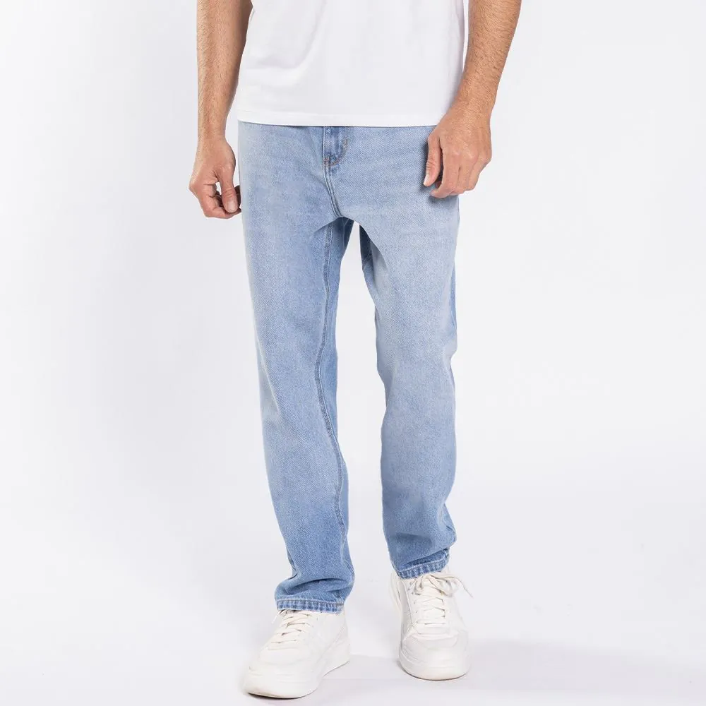 Calça Jeans Masculina Tapered Thing Azul Medio