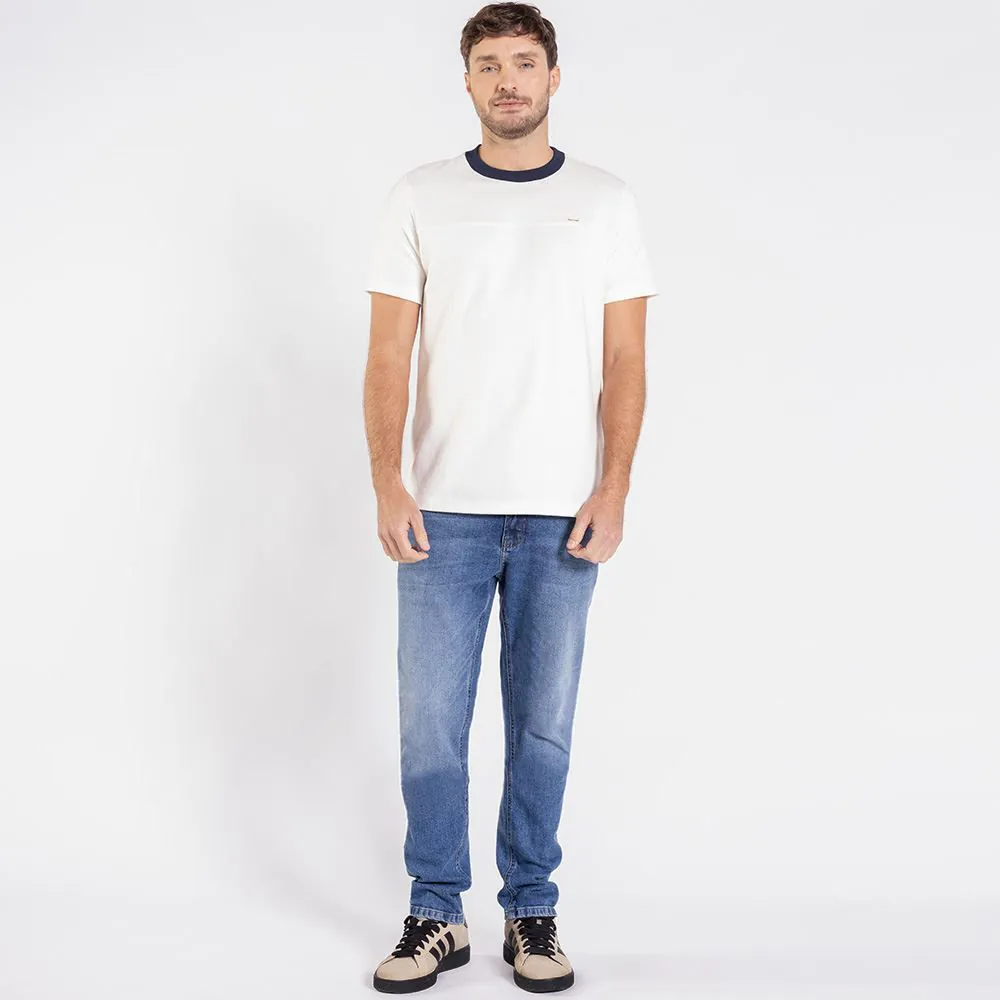 Calça Jeans Masculina Skinny Marc Alain Azul Medio