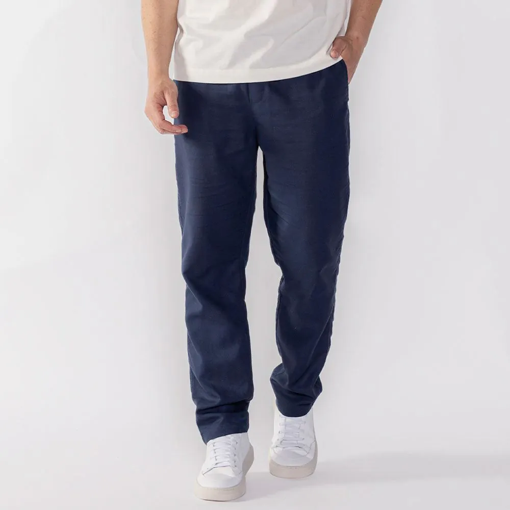 Calça Masculina de Linho Thing Azul Marinho
