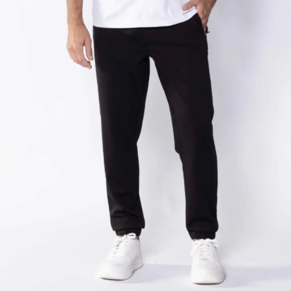 Calça Masculina Jogger de Moletom Thing Preto