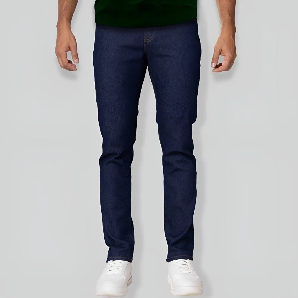 Calça Masculina Slim Jeans Marc Alain Amaciado