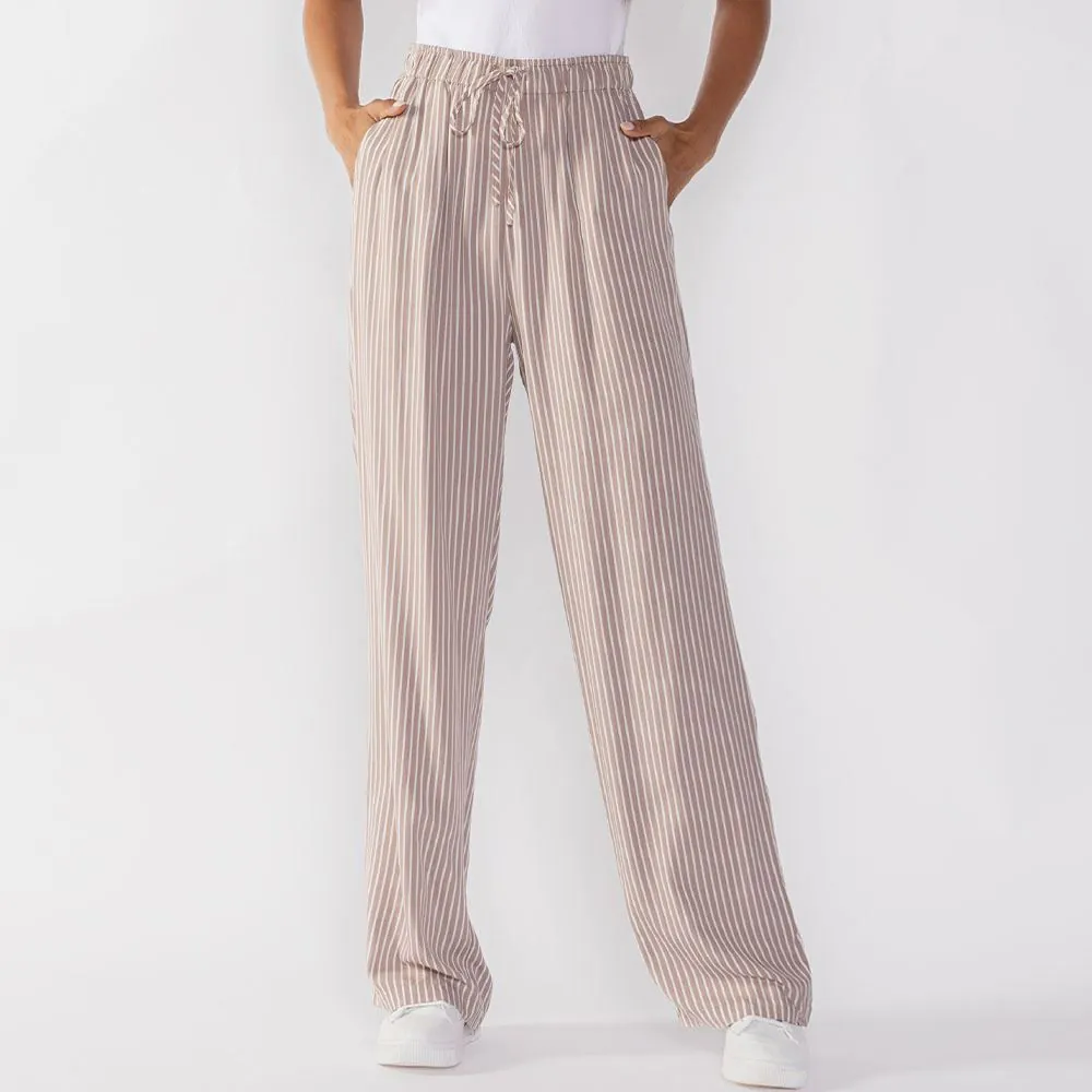 Calça Pantalona Estilo Pijama Boby Blues Fendi
