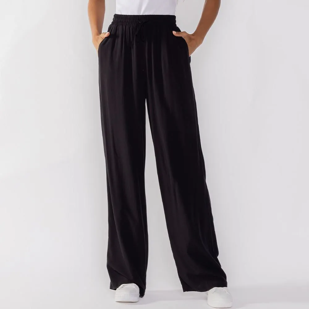 Calça Pijama Feminina Viscose Patricia Foster Preto