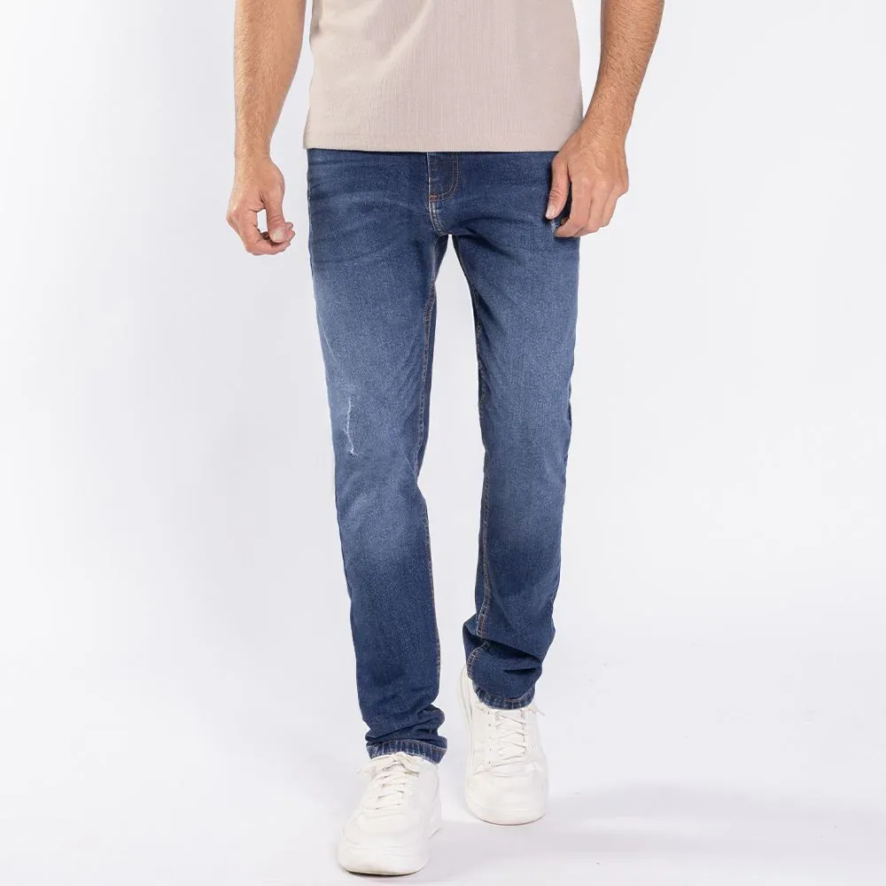 Calça Skinny Masculina Jeans Thing Azul Escuro
