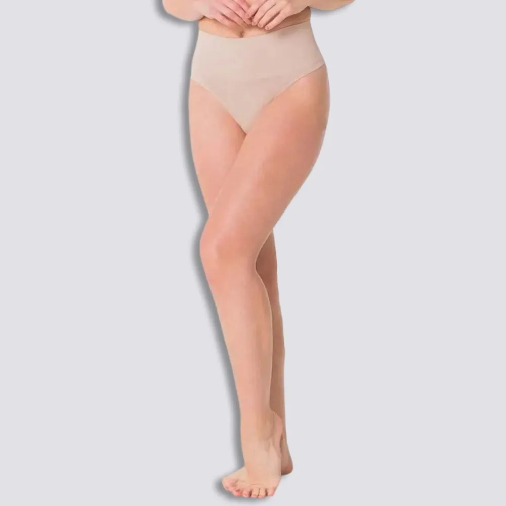 Calcinha Fio Dental Modeladora Sem Costura Trifill Macadamia