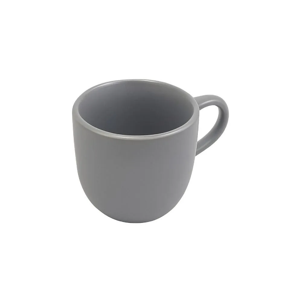 Caneca de Cerâmica Cinza Medina Hauskraft - 100 Ml