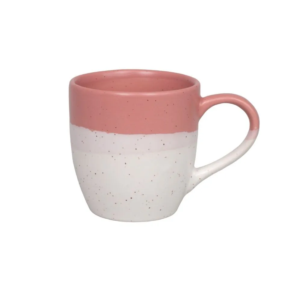 Caneca de Cerâmica Degradê 210Ml - Rosa Fosco