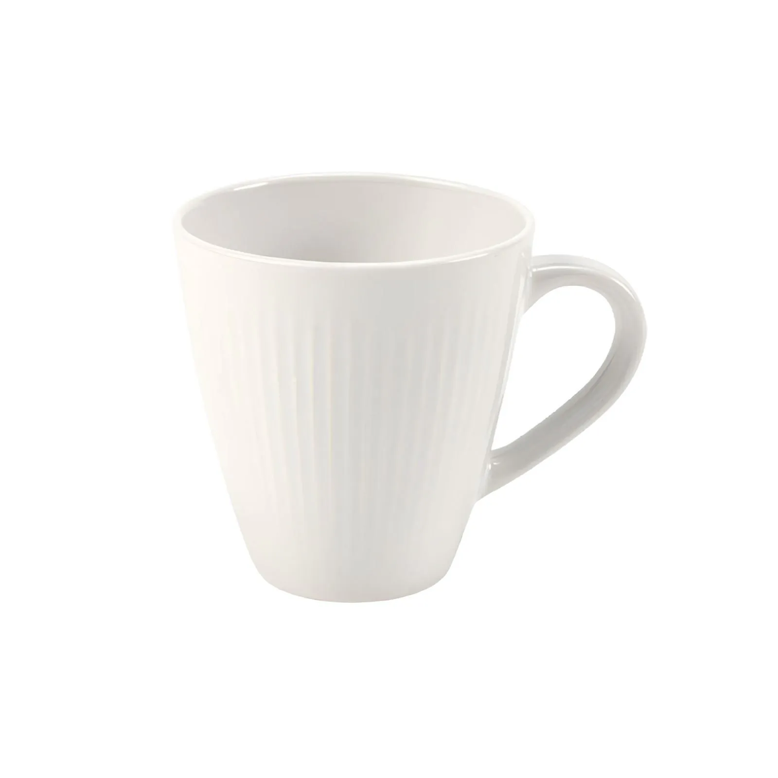 Caneca de Cerâmica Glamour 345Ml - Branco