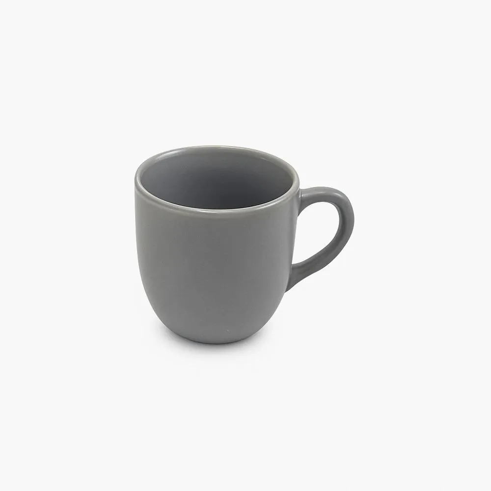 Caneca de Cerâmica Medina Cinza Hauskraft - 180Ml