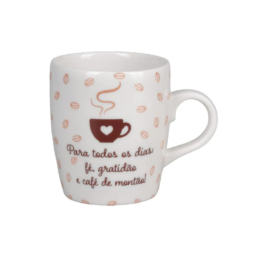 Caneca de Porcelana Estampada 230 ml - para Todos Os Dias