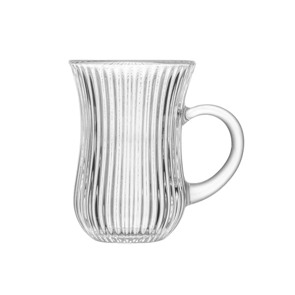 Caneca de Vidro Lines Wolff - 130ml