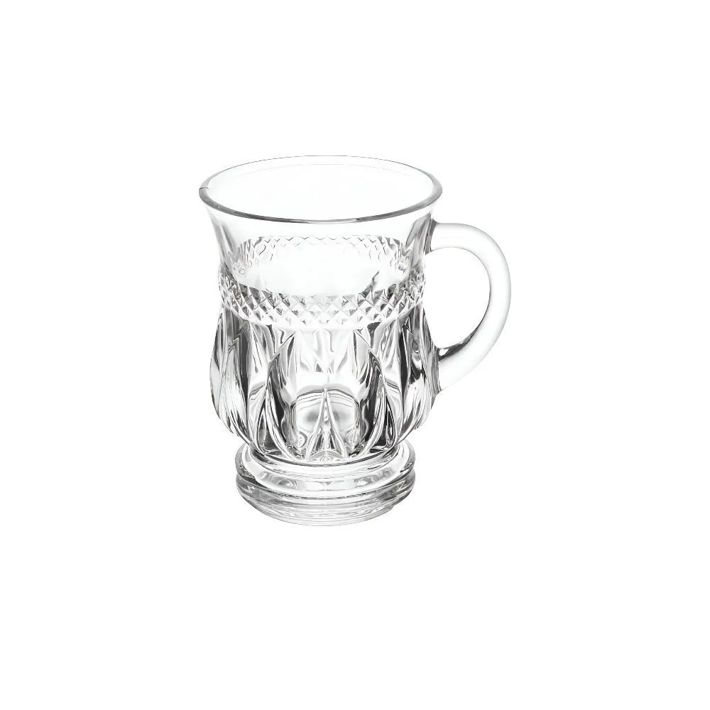 Caneca de Vidro Pumpkin Lyor 160 Ml - Transparente