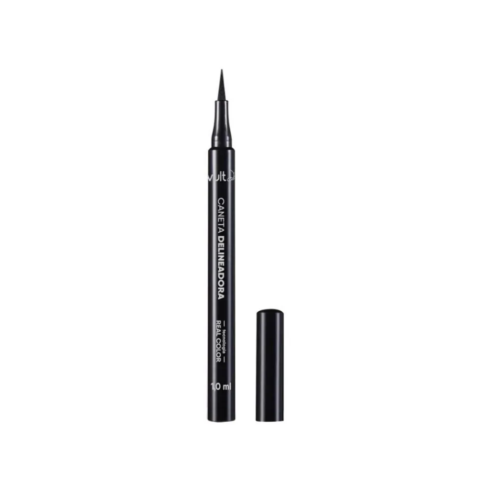 Caneta Delineadora para Olhos Vult 1Ml - Preto