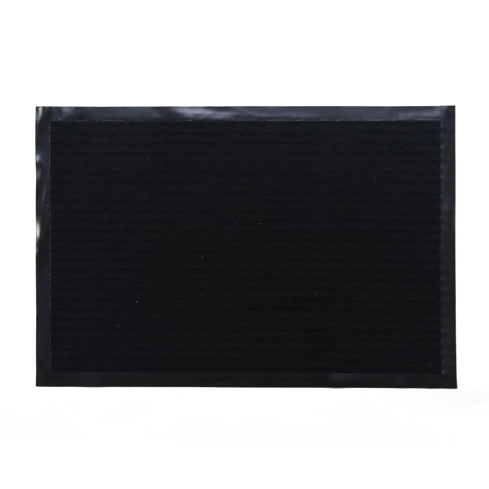 Capacho Riga para Entrada 45X75 Cm - Preto