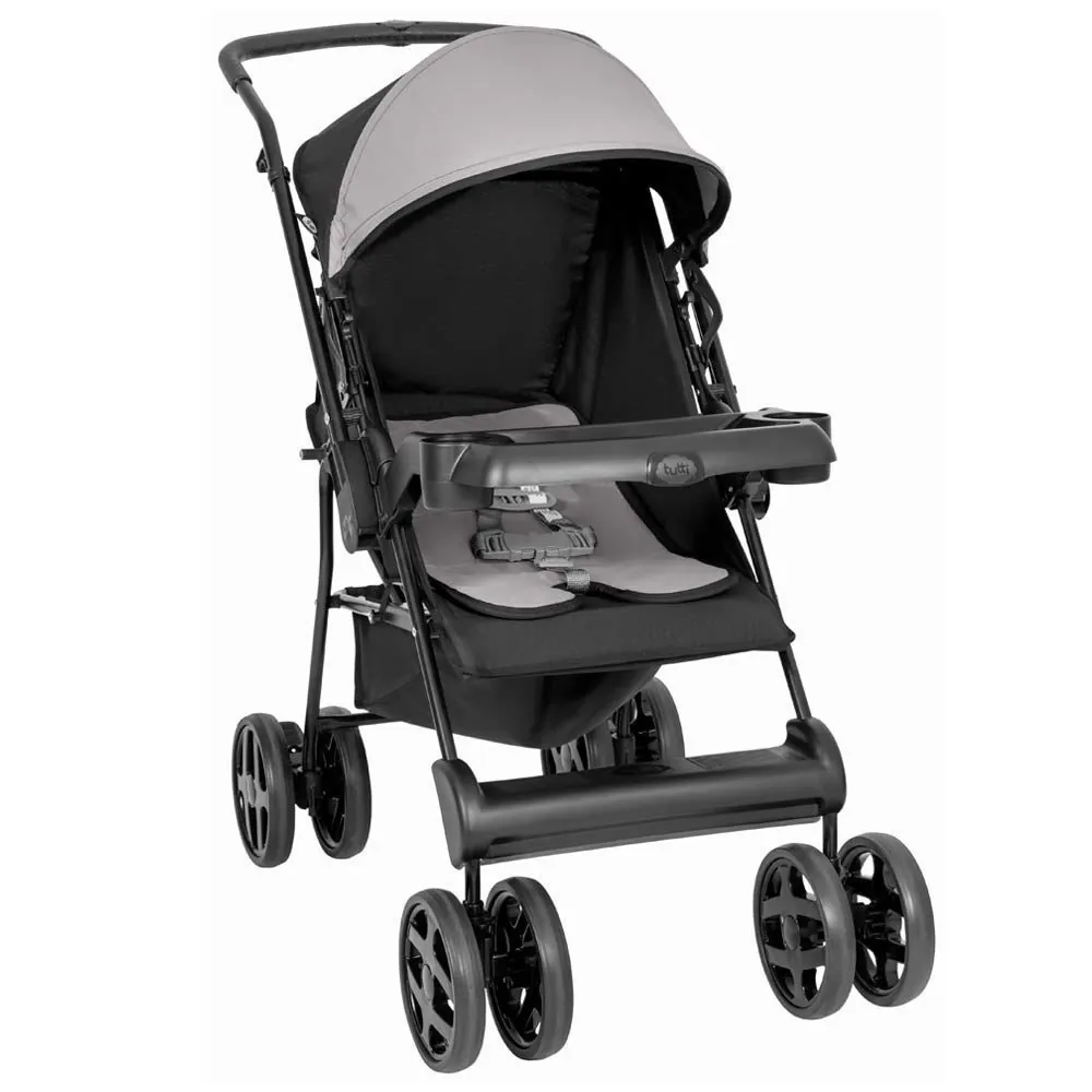 Carrinho de Bebê Berço Solare Tutti Baby - Preto