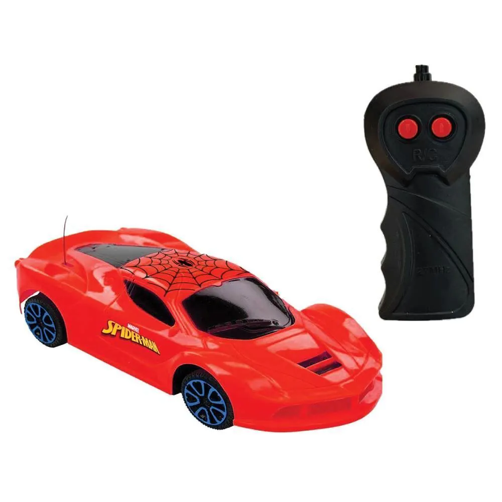 Carrinho com Controle Remoto Homem-Aranha 3 Funções Candide - 58145