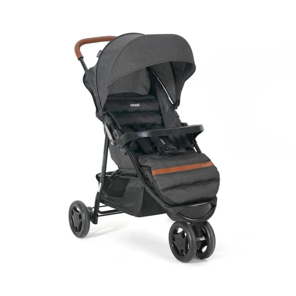 Carrinho de Bebê Breeze Infanti - Preto