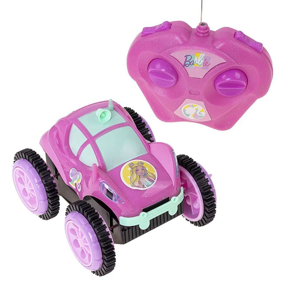 Carrinho de Controle Remoto Candide Glamou Flip Barbie - 1851