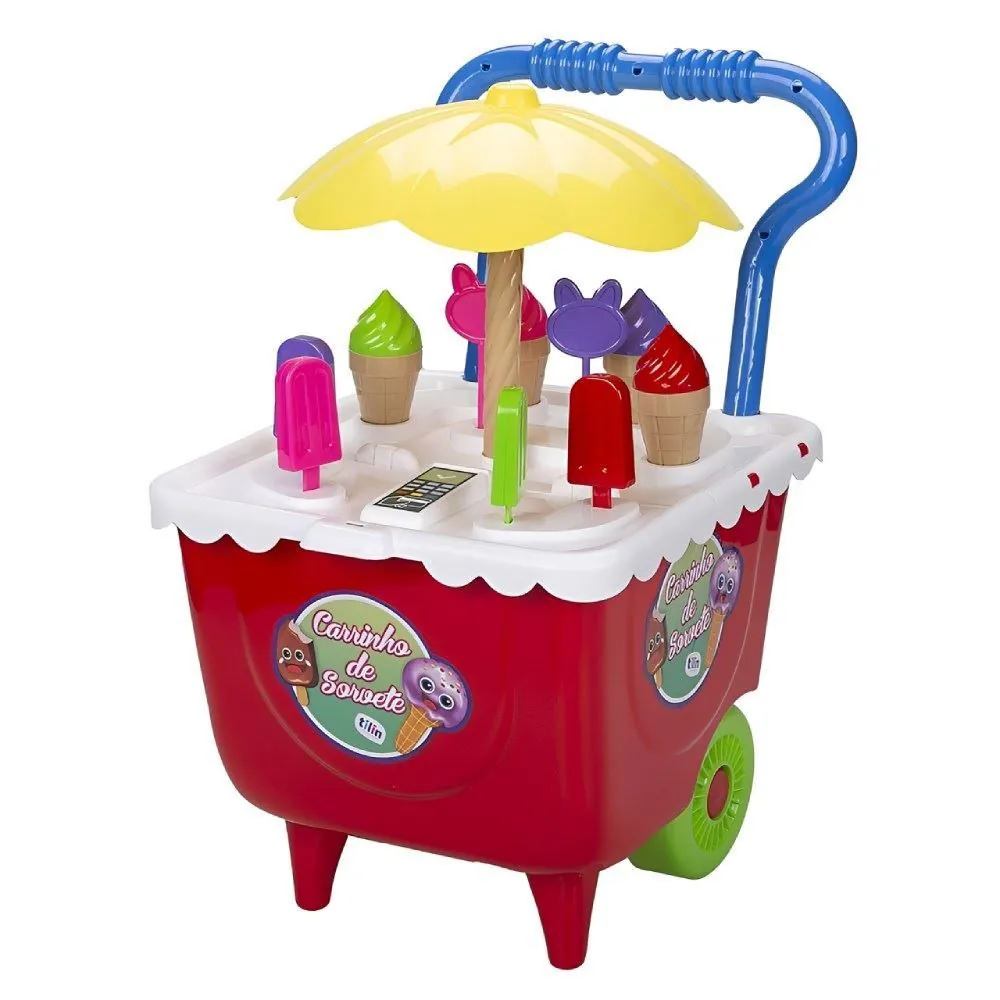 Carrinho de Sorvete Infantil Tilin - Sortido
