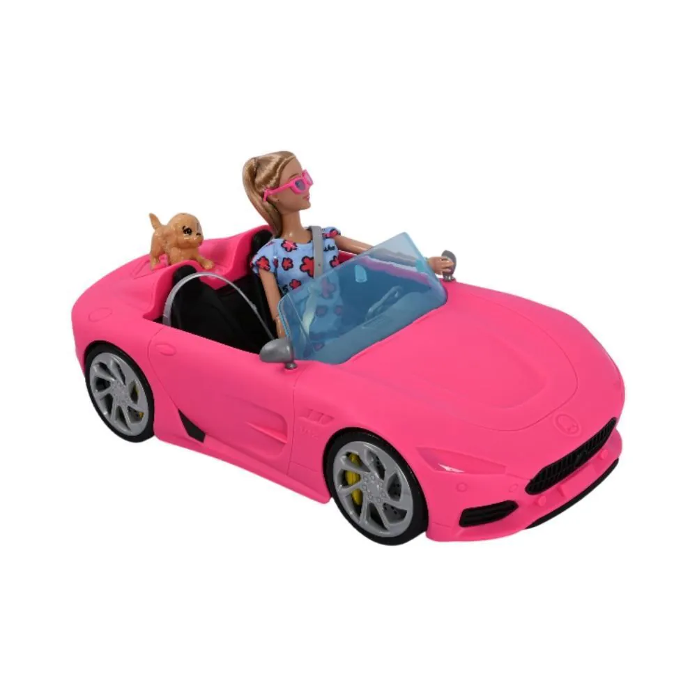Carro Conversível Helena Rosa com Boneca Toys - HBR0663