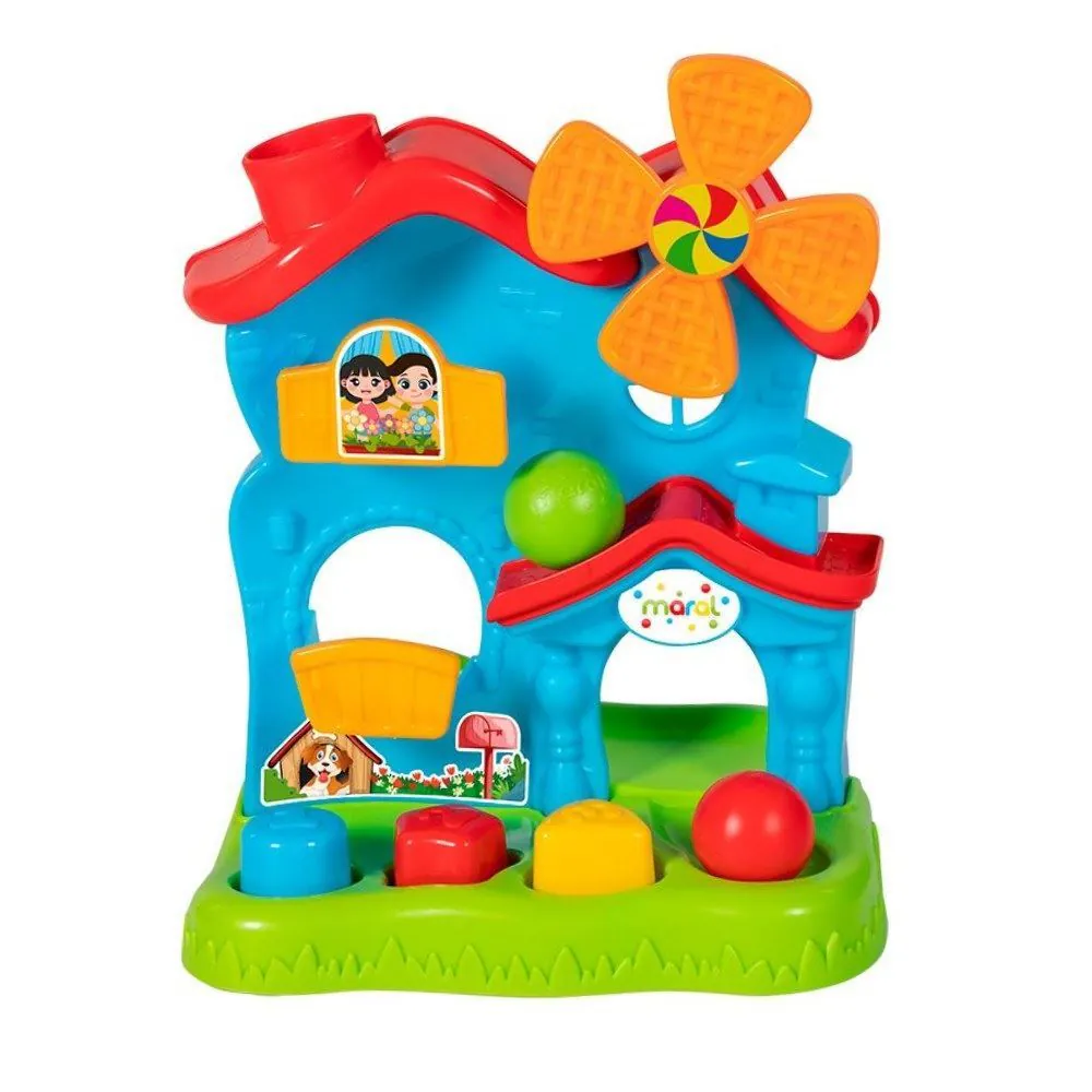Casinha com Bolinhas Play Home Ball Maral - Sortido