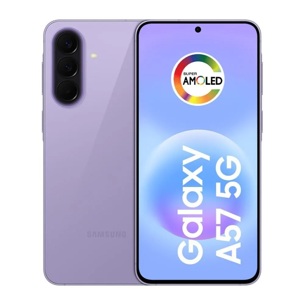 Celular Samsung Galaxy A57 5G 256Gb 8Gb Ram Recursos Ai Câmera 50Mp - Lilás