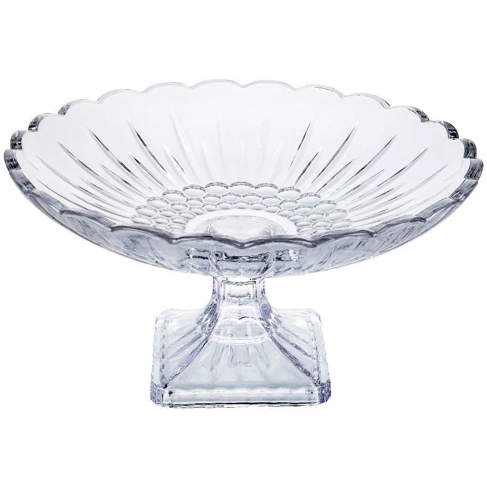 Centro de Mesa com Pé Cristal L'hermitage 32,7Cm - Glasgow