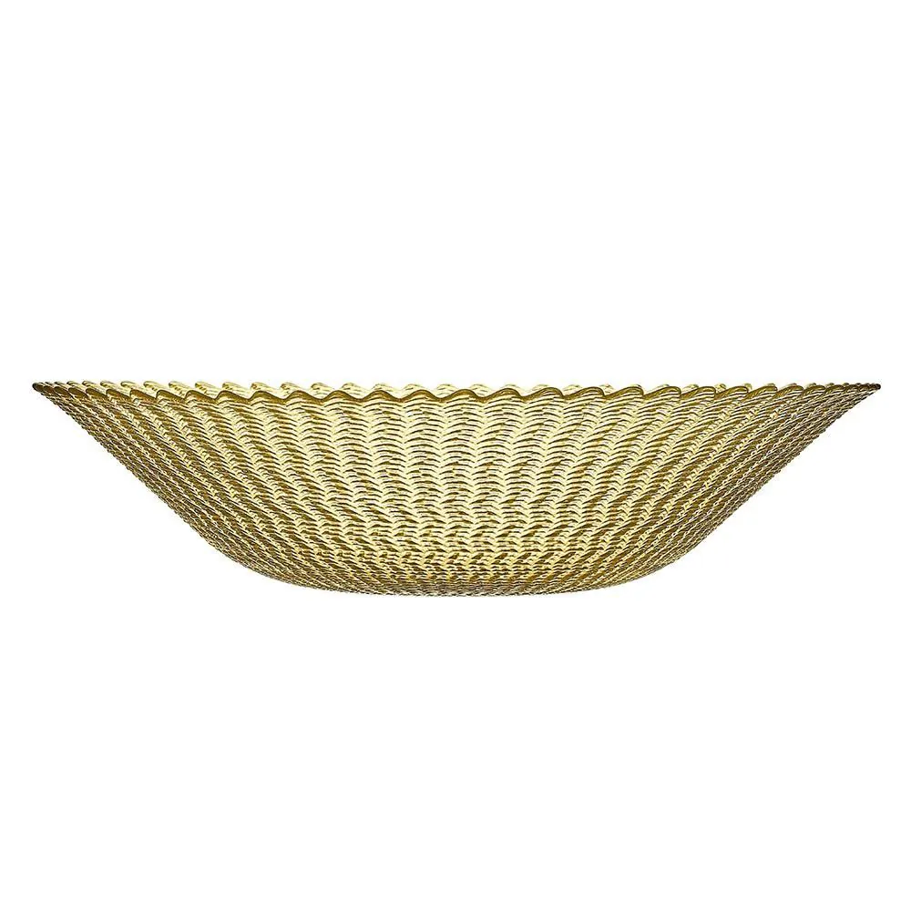 Centro de Mesa Multiuso Ondas Âmbar - 38cm