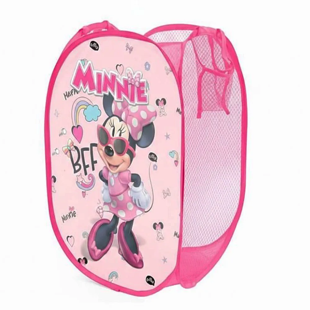 Cesto de Roupa Dobrável Minnie - Sortido