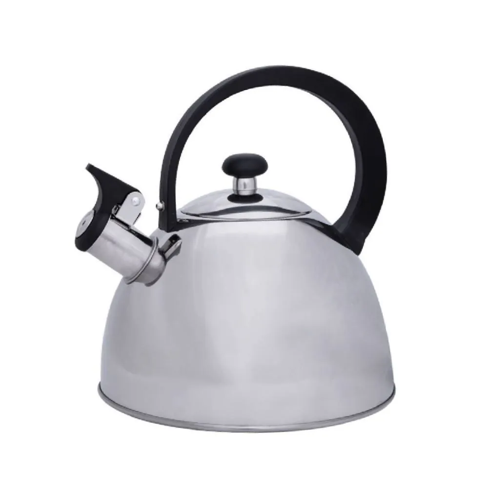 Chaleira com Apito Aço Inox 2,5 Litros - Espelhada