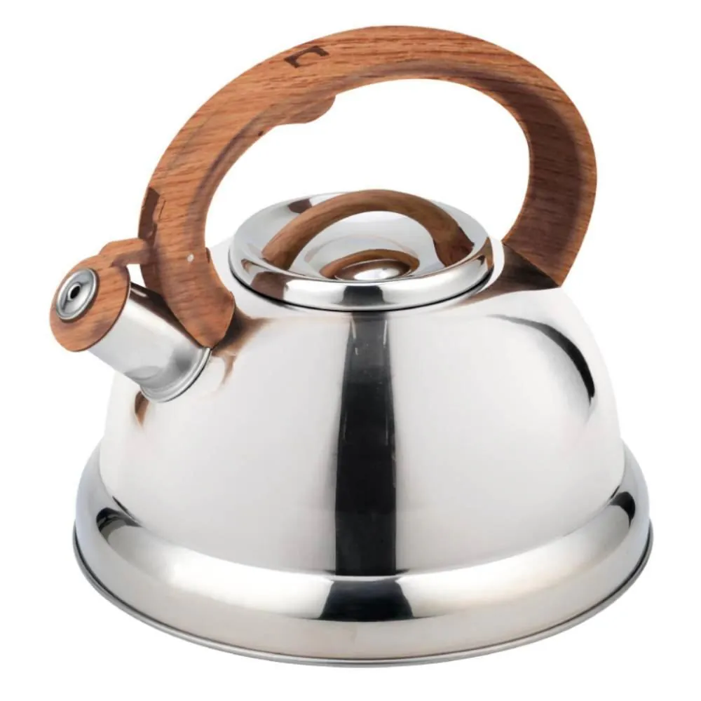 Chaleira com Apito Roma 2.7L - Amadeirado