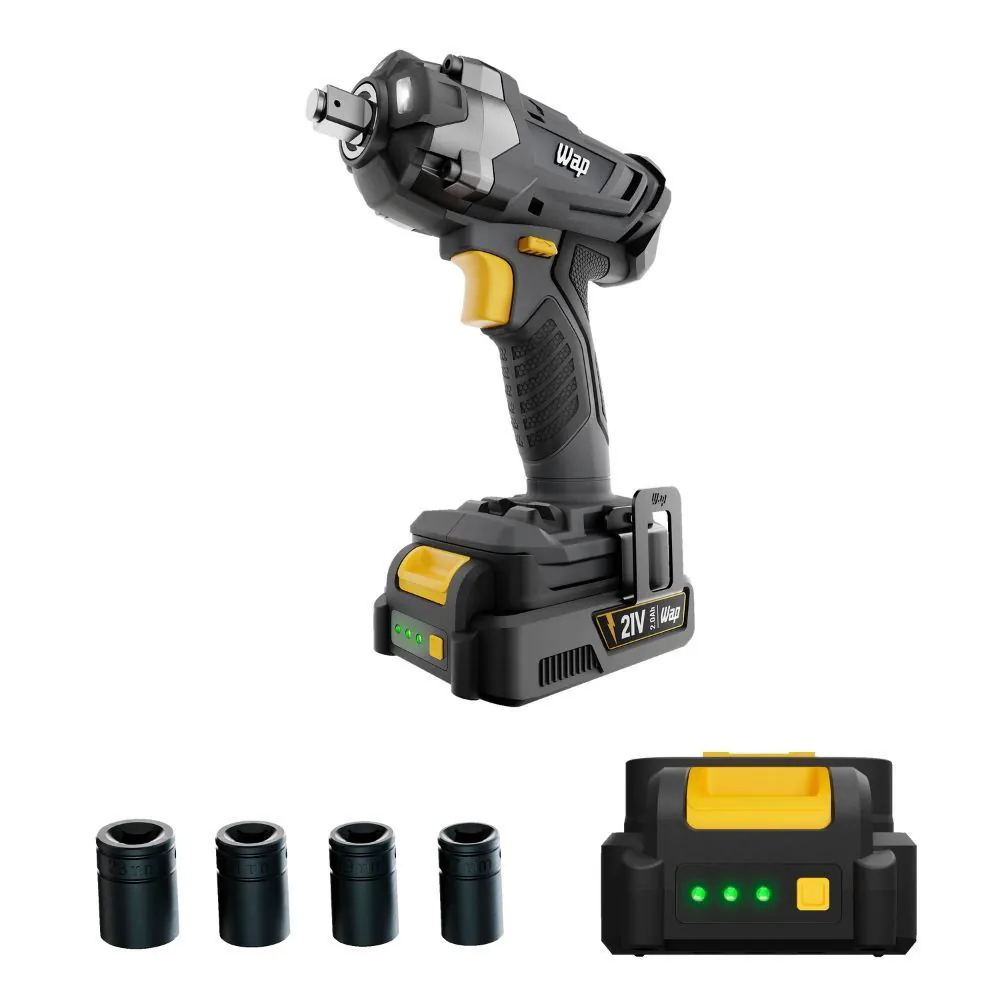 Chave de Impacto À Bateria Wap K21 Ch01 21V - Bivolt