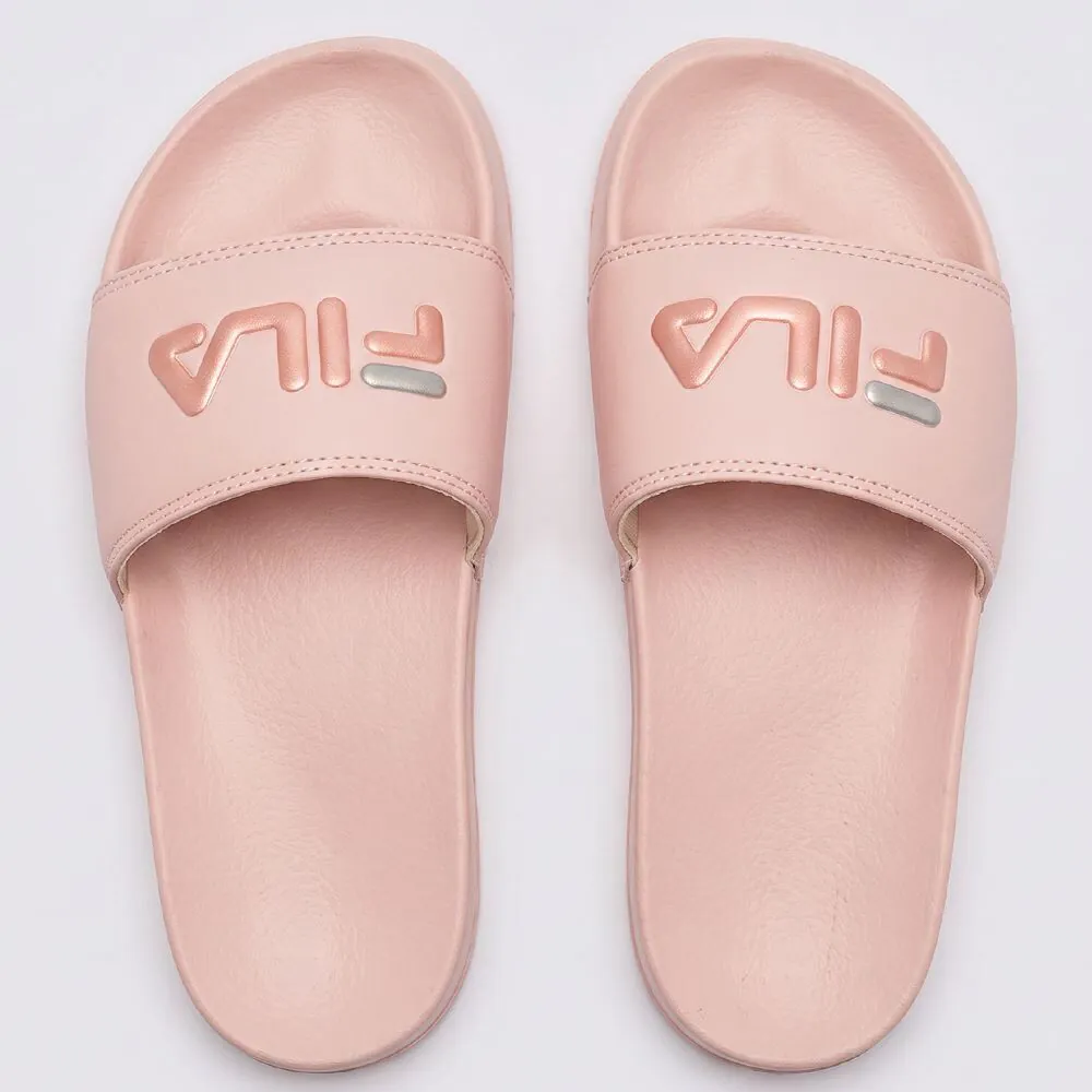 Chinelo Fila Feminino Drifter Basic - Rosa Claro/prata 36