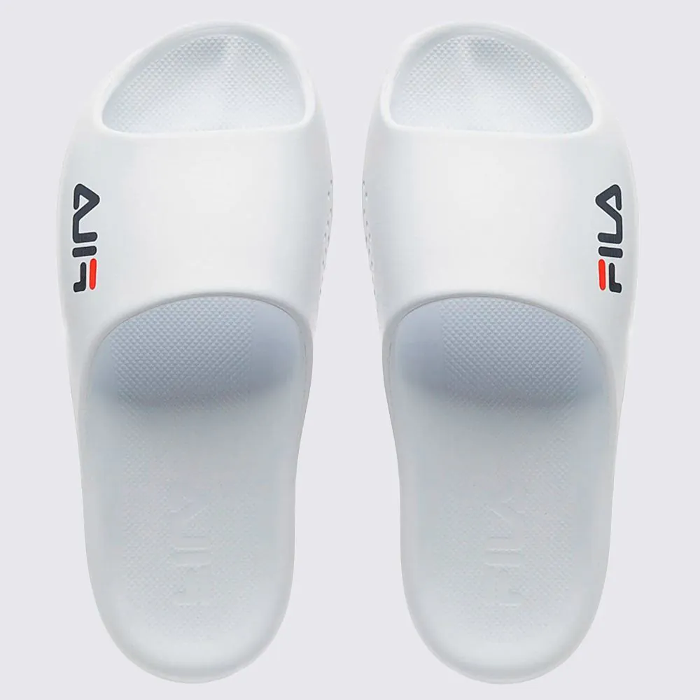 Chinelo Fila Feminino Drifter Foam Branco/Vermelho/Marinho
