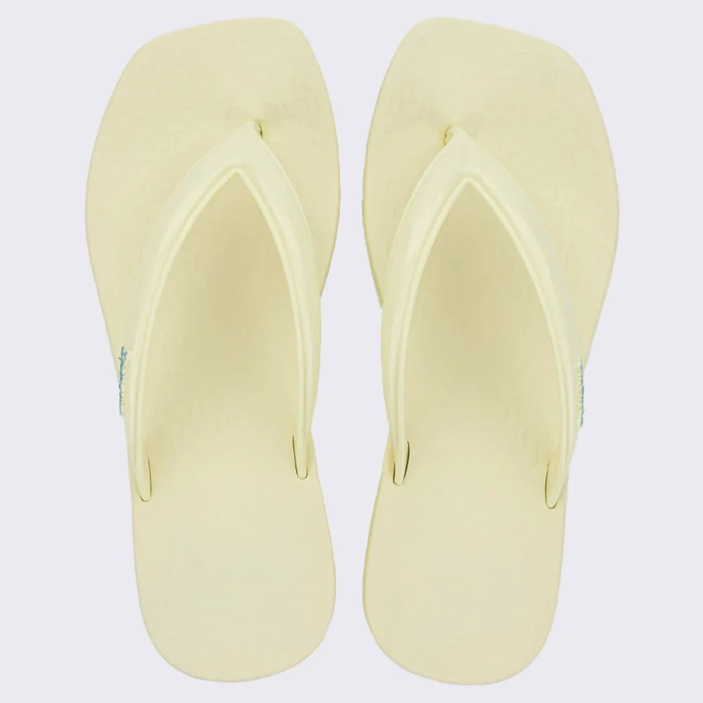 Chinelo Ipanema Feminino Pluma Bege/Bege/Azul